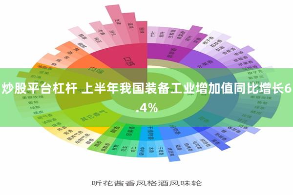 炒股平台杠杆 上半年我国装备工业增加值同比增长6.4%